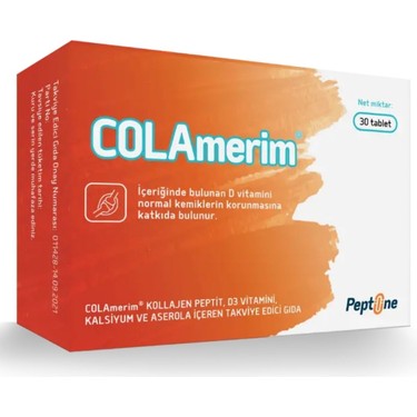 Peptiline Colamerim 30 Tablet