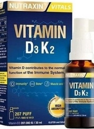 Nutraxin Vitamin D3K2 Sprey 30 ml