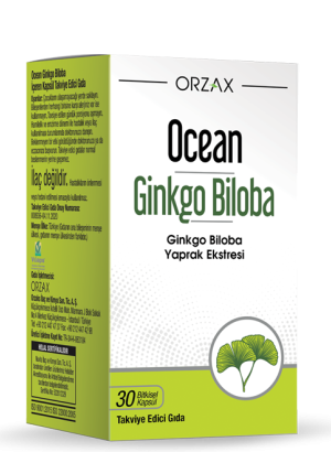 Ocean Ginkgo Biloba 30 Kapsül