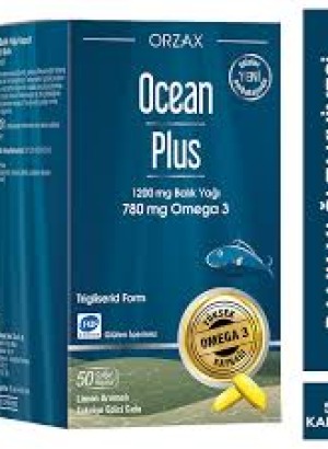 Ocean Plus Balık Yağı 1200-780mg 50 Kapsül