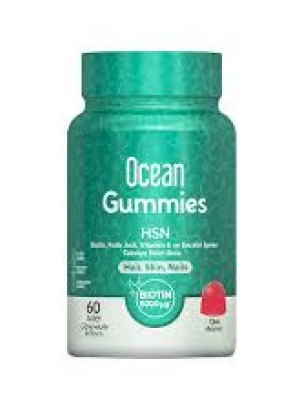 Ocean Gummies Biotin HSN 60 Adet