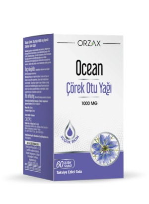 Ocean Çörek Otu Yağı 1000mg 60 Kapsül