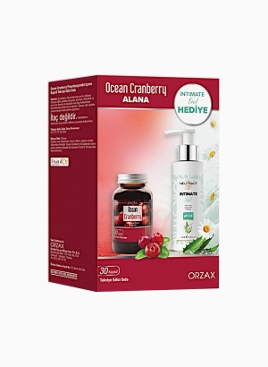 Ocean Cranberry 30 Kapsül+İntimate Jel Hediye