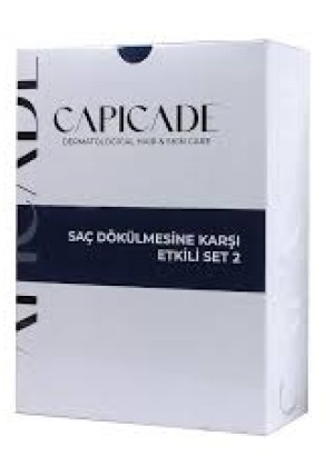 Capicade Saç Dökülmesine Karşı Etkili Set 2 - Şampuan + Losyon + Tablet