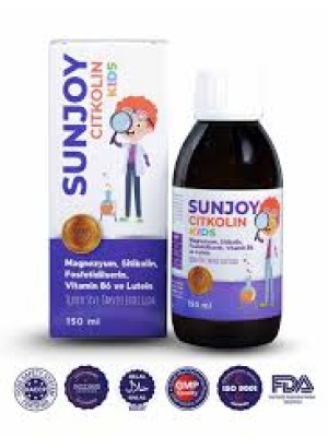 Sunjoy Citkolin Kids Şurup 150 ml