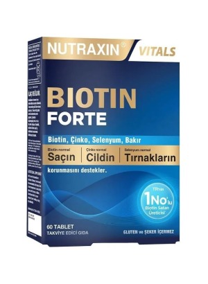 Nutraxin Biotin Forte Tablet 60'lı