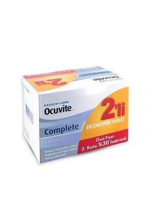Ocuvite Complete 60+60 Kapsül - İkili Fırsat Paketi